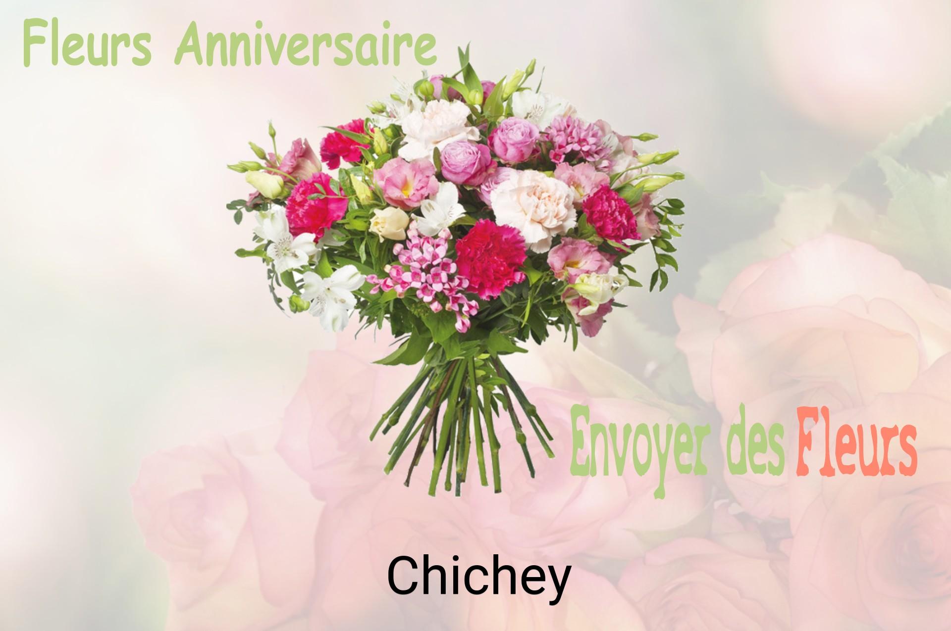 Bouquet de fleurs d’anniversaire livré à Chichey