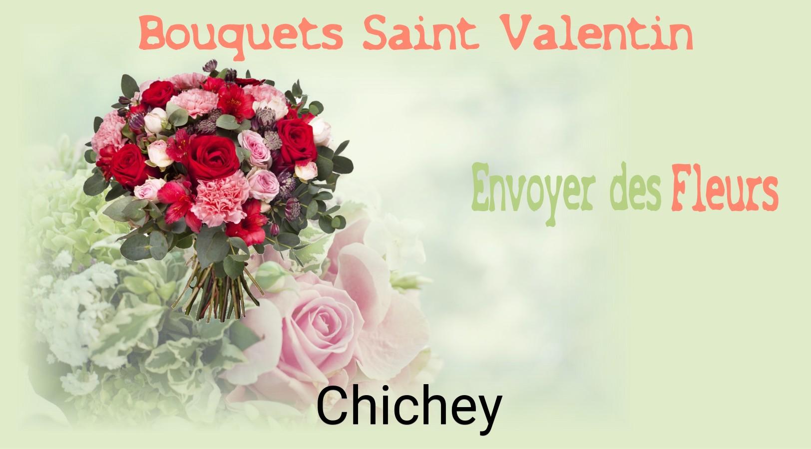 Roses de Saint-Valentin livrées à Chichey